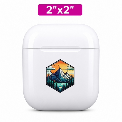 Custom UV DTF Stickers by Size