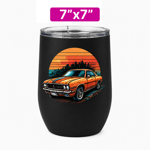 Custom UV DTF Stickers by Size