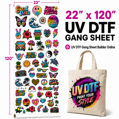 UV DTF Gang Sheet Builder Online