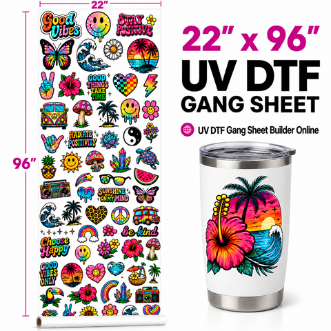 UV DTF Gang Sheet Builder Online