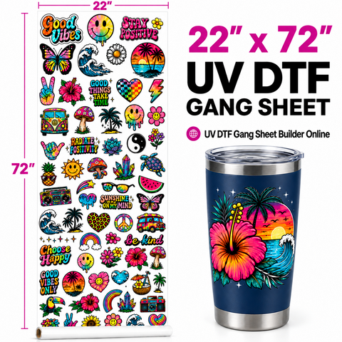 UV DTF Gang Sheet Builder Online