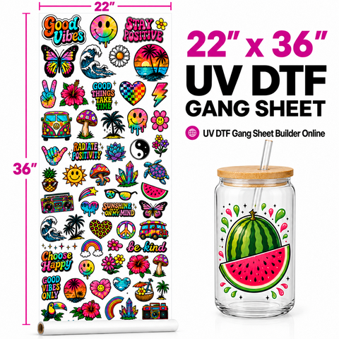 UV DTF Gang Sheet Builder Online