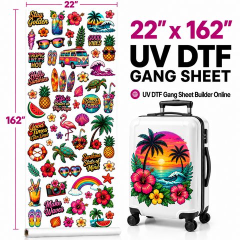 UV DTF Gang Sheet Builder Online