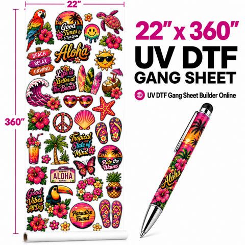 UV DTF Gang Sheet Builder Online