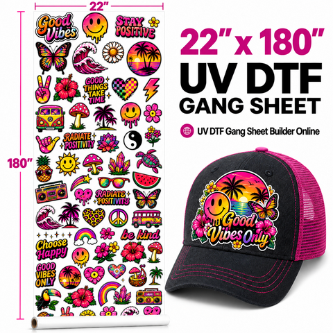 UV DTF Gang Sheet Builder Online