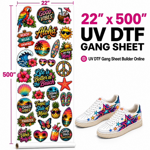 UV DTF Gang Sheet Builder Online